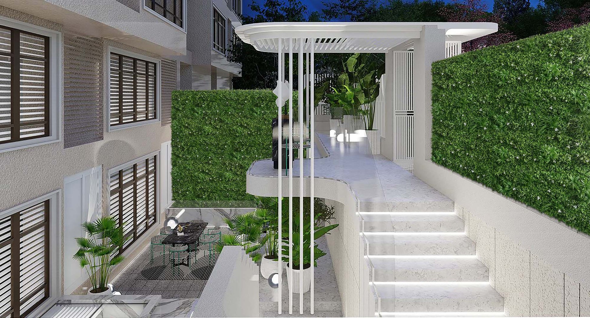 Artificial greenery Panels - AGPL Hedge