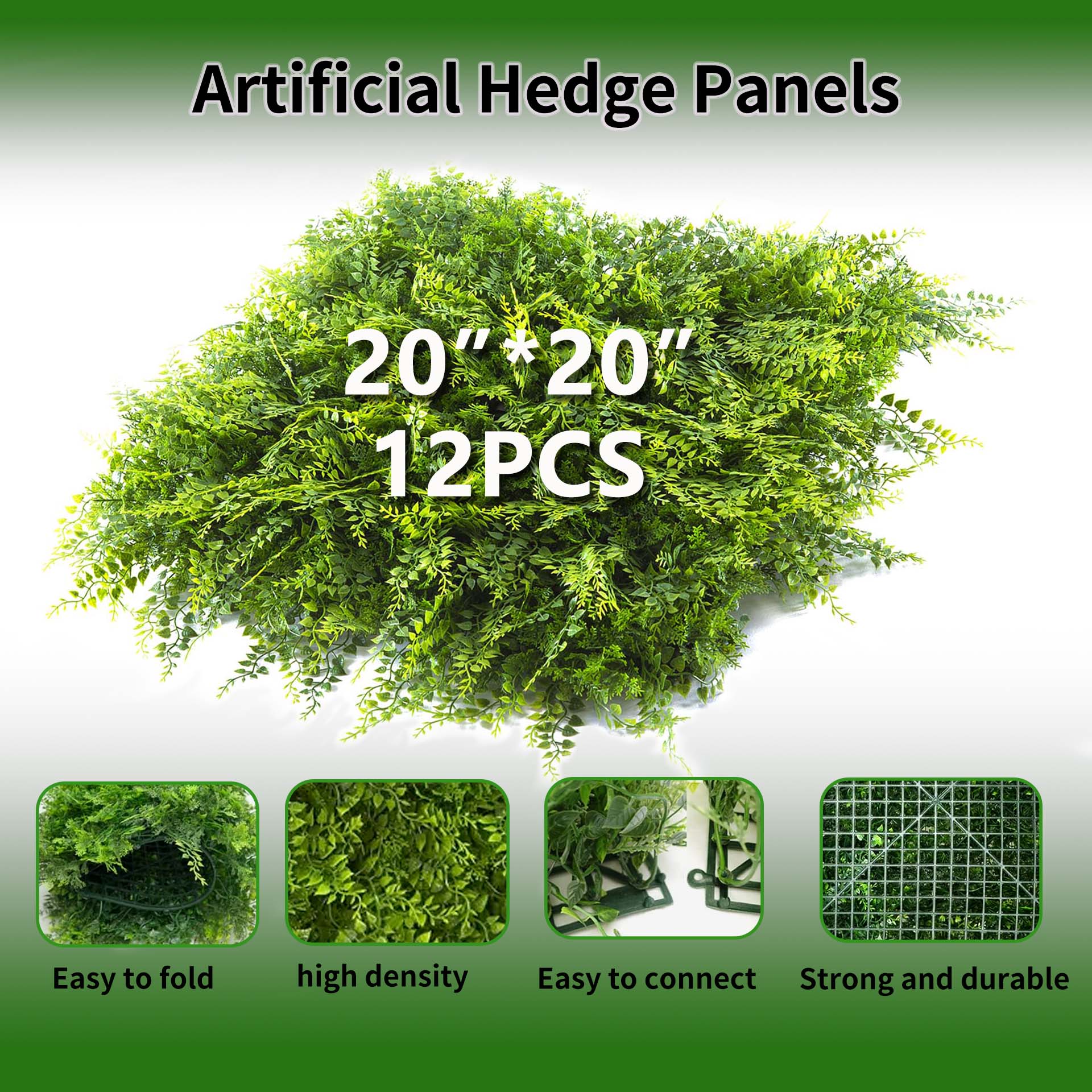 Artificial Wall Panels - AGPL Hedge