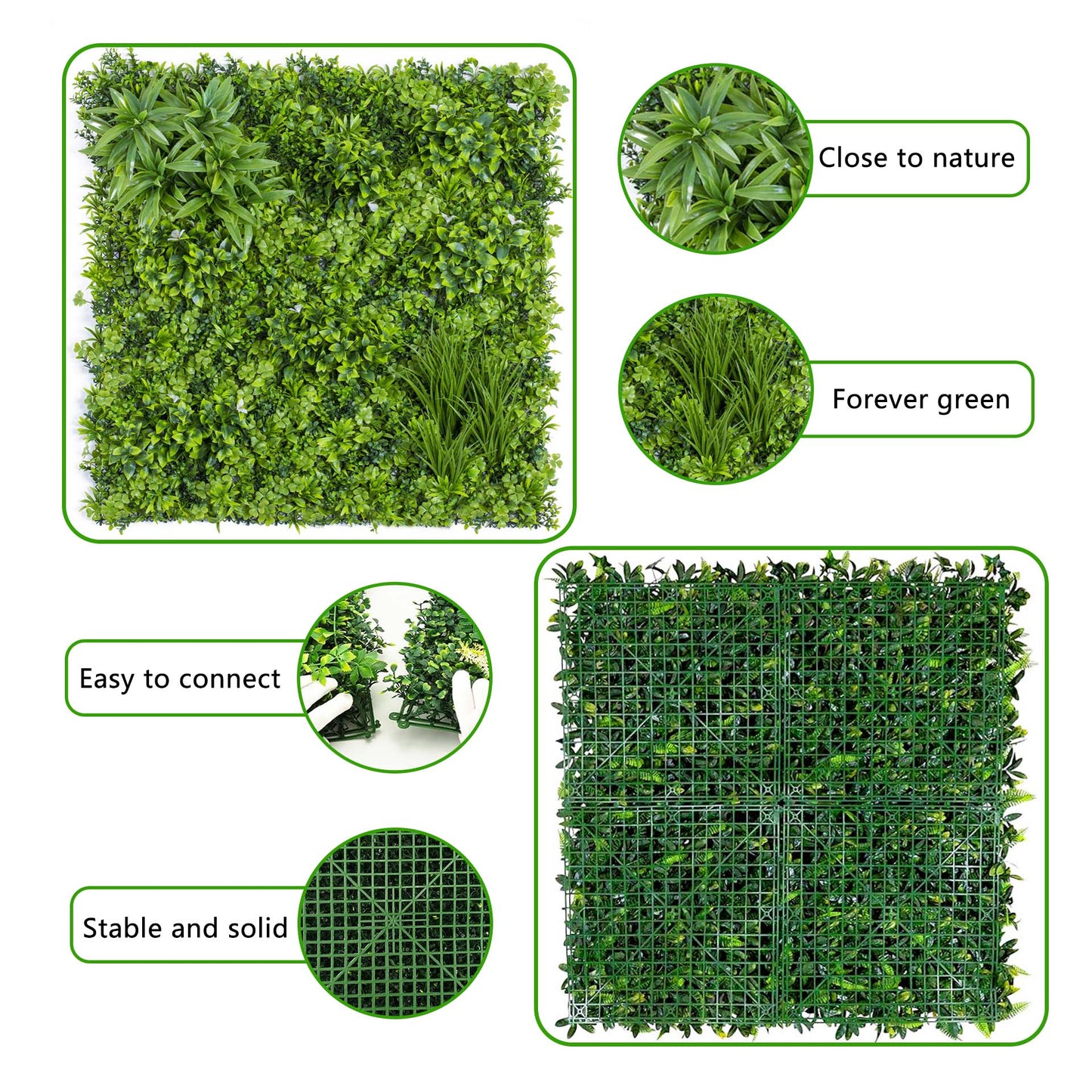 Artificial fence panels - AGPL Hedge