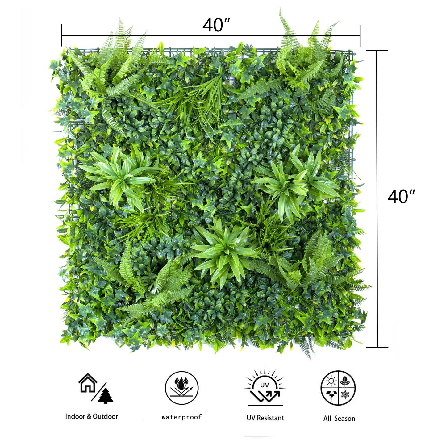 Artificial plant wall panels - AGPL Hedge