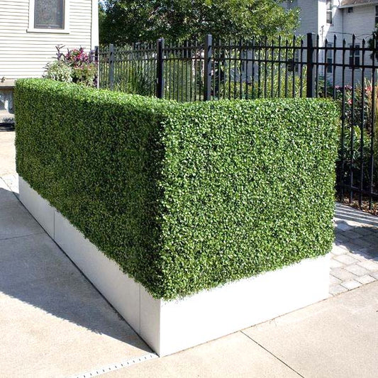 High-quality artificial hedges are the perfect choice for transforming space areas. - AGPL Hedge 
