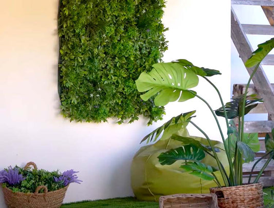 Artificial 3D Living Wall Panels - AGPL Hedge 