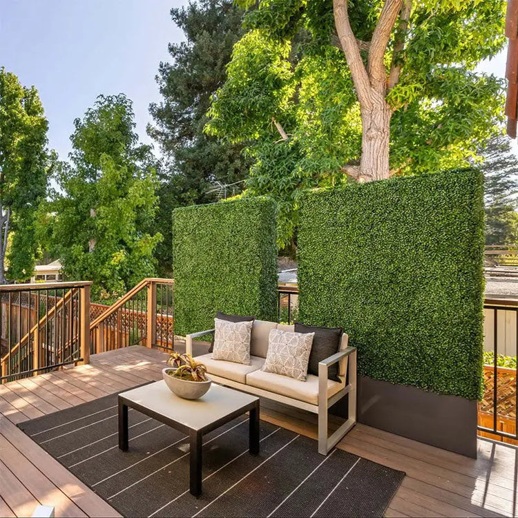 artificial hedge wall