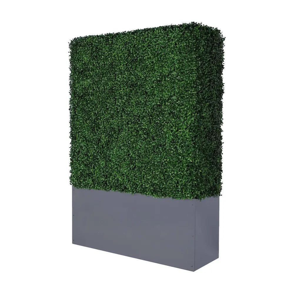 artificial boxwood hedge wall for outdoor privacy