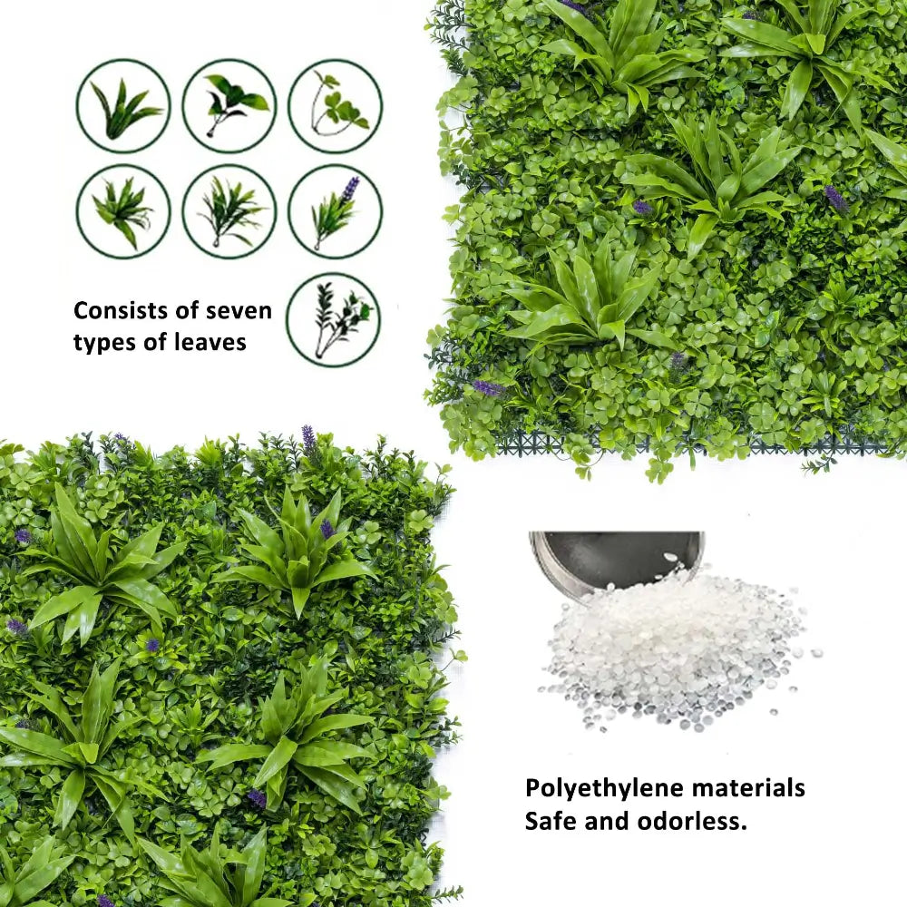 3D Plant Panels Made of PE Material