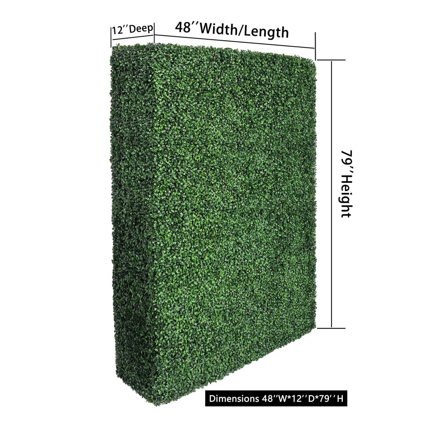 Freestanding UV-Resistant Privacy Screen