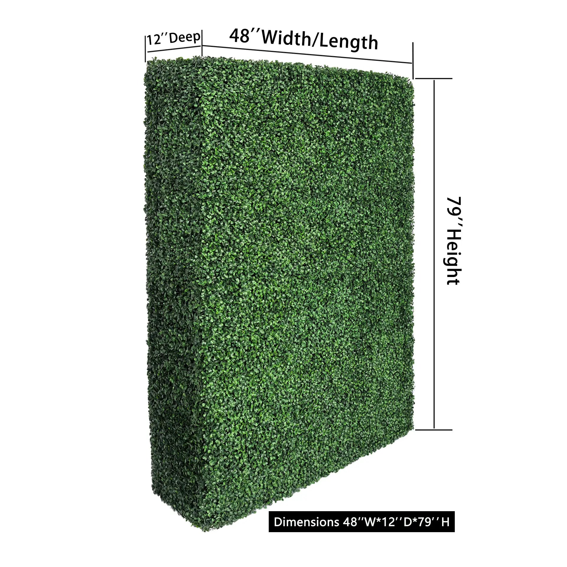 Freestanding UV-Resistant Privacy Screen