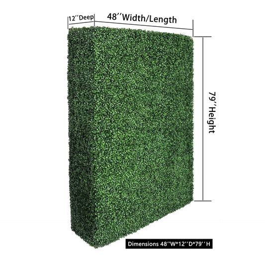 Freestanding UV-Resistant Privacy Screen