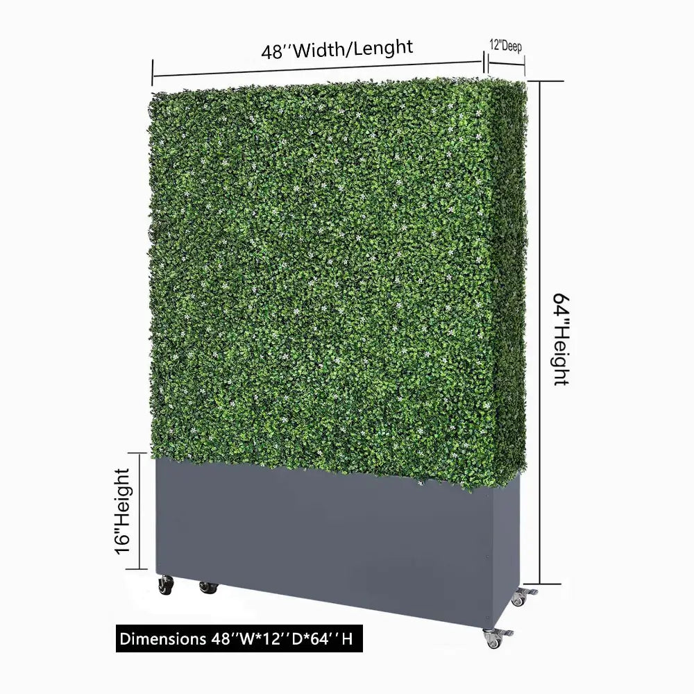 Artificial_Hedge_Wall_64_Height_48_Width_12_Deep