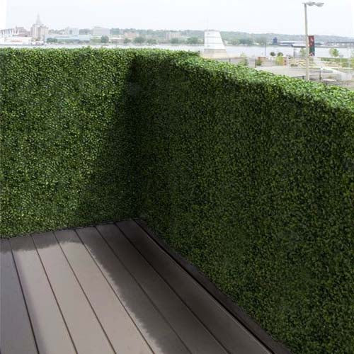 79" Artificial Boxwood Hedge Wall – Extra-Tall Privacy Screen