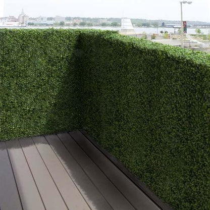 79" Artificial Boxwood Hedge Wall – Extra-Tall Privacy Screen