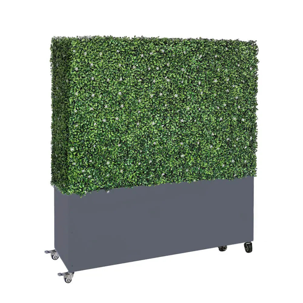 Artificial_hedge_with_small_white_flowers