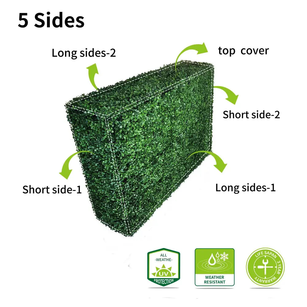 Hedge_Wall without planter