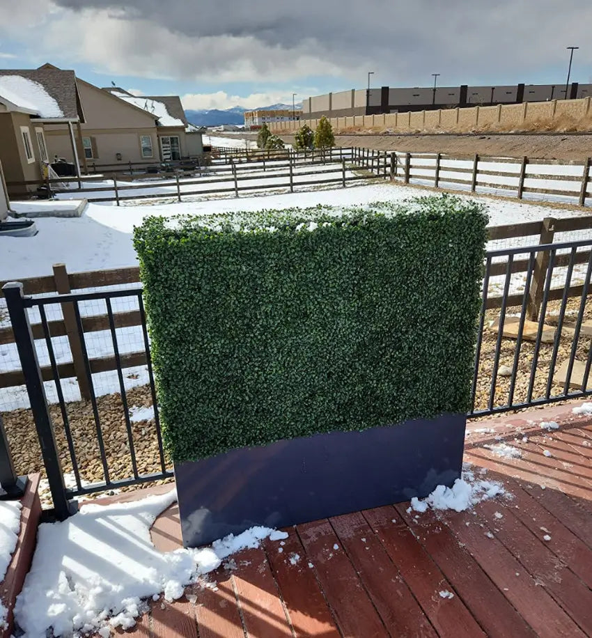 artificial hedge wall 