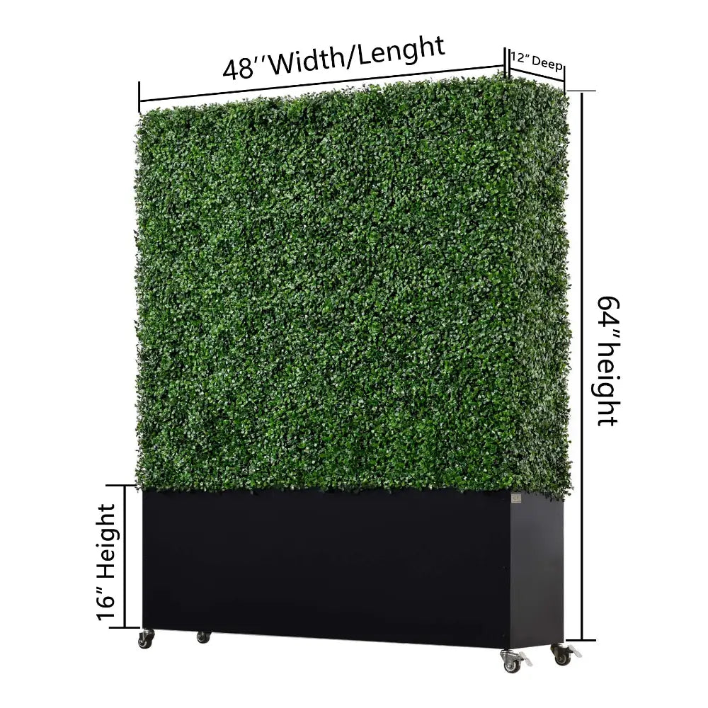 Movable hedge wall