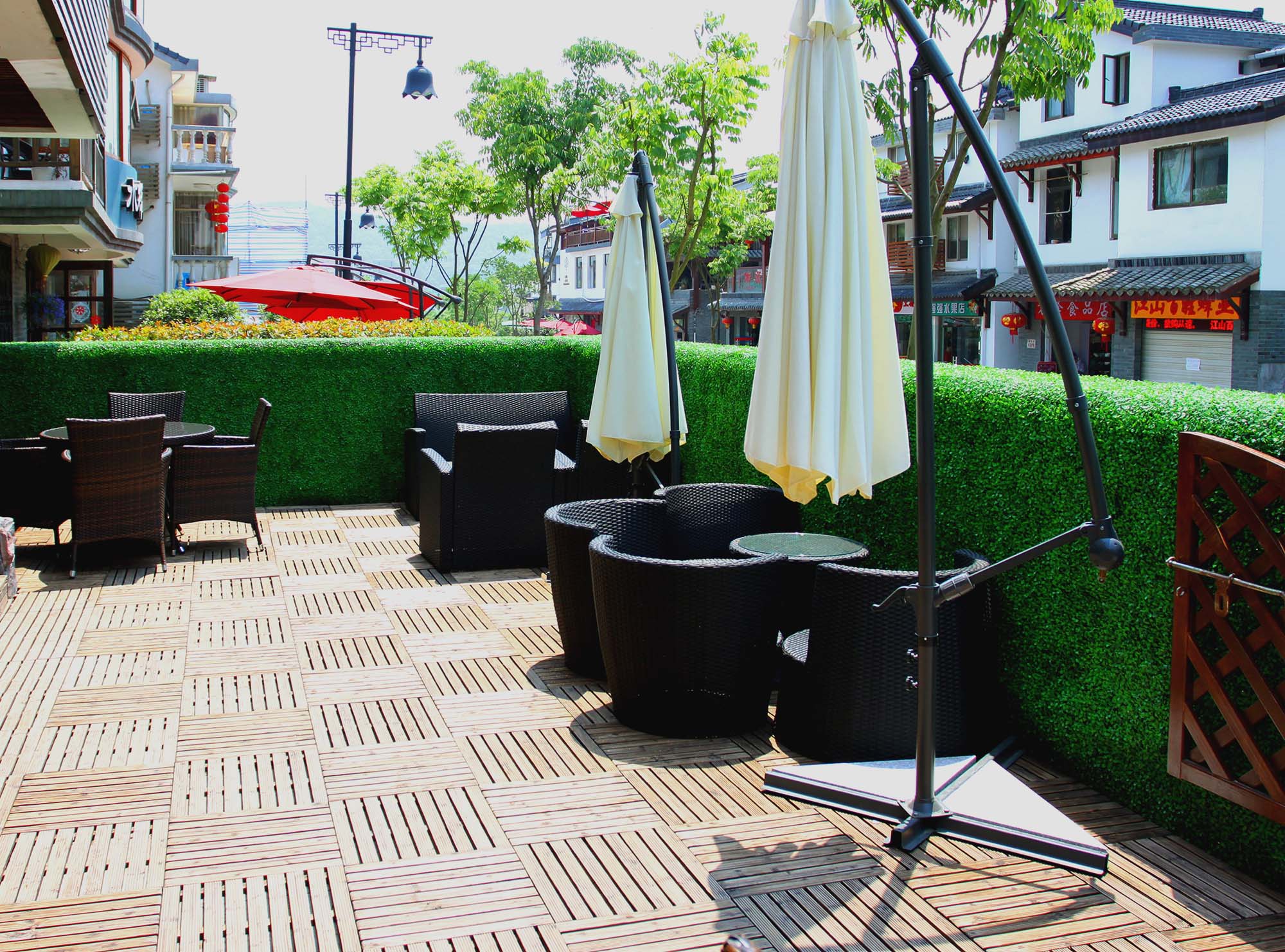 artificial hedges for outdoors

