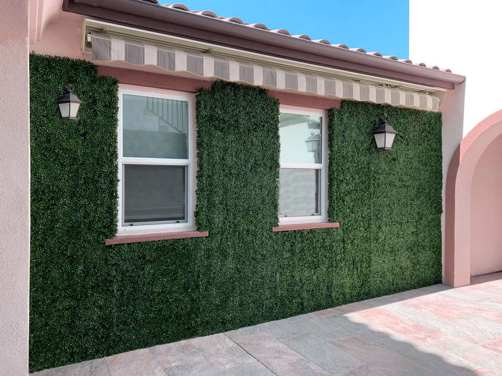 Premium Artificial Boxwood Panels - High-Quality Greenery Backdrop