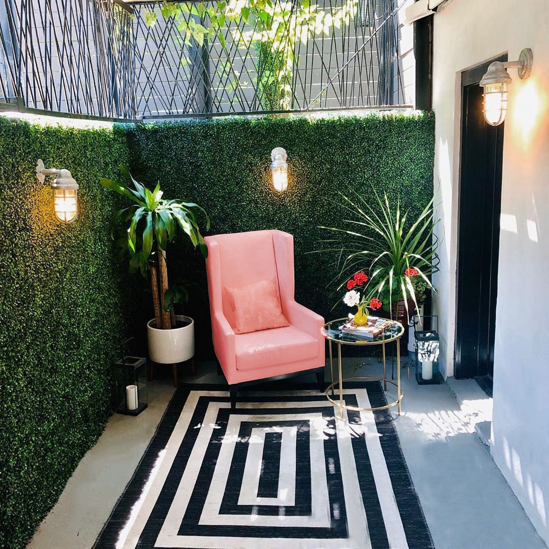 Premium Artificial Boxwood Panels - High-Quality Greenery Backdrop